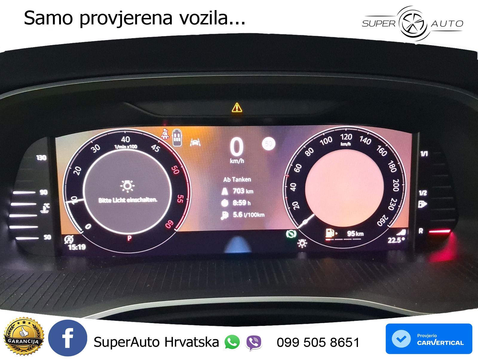 Škoda Octavia Combi 2.0 TDI (150 KS) DSG MATRIX+GR SJED+KAM