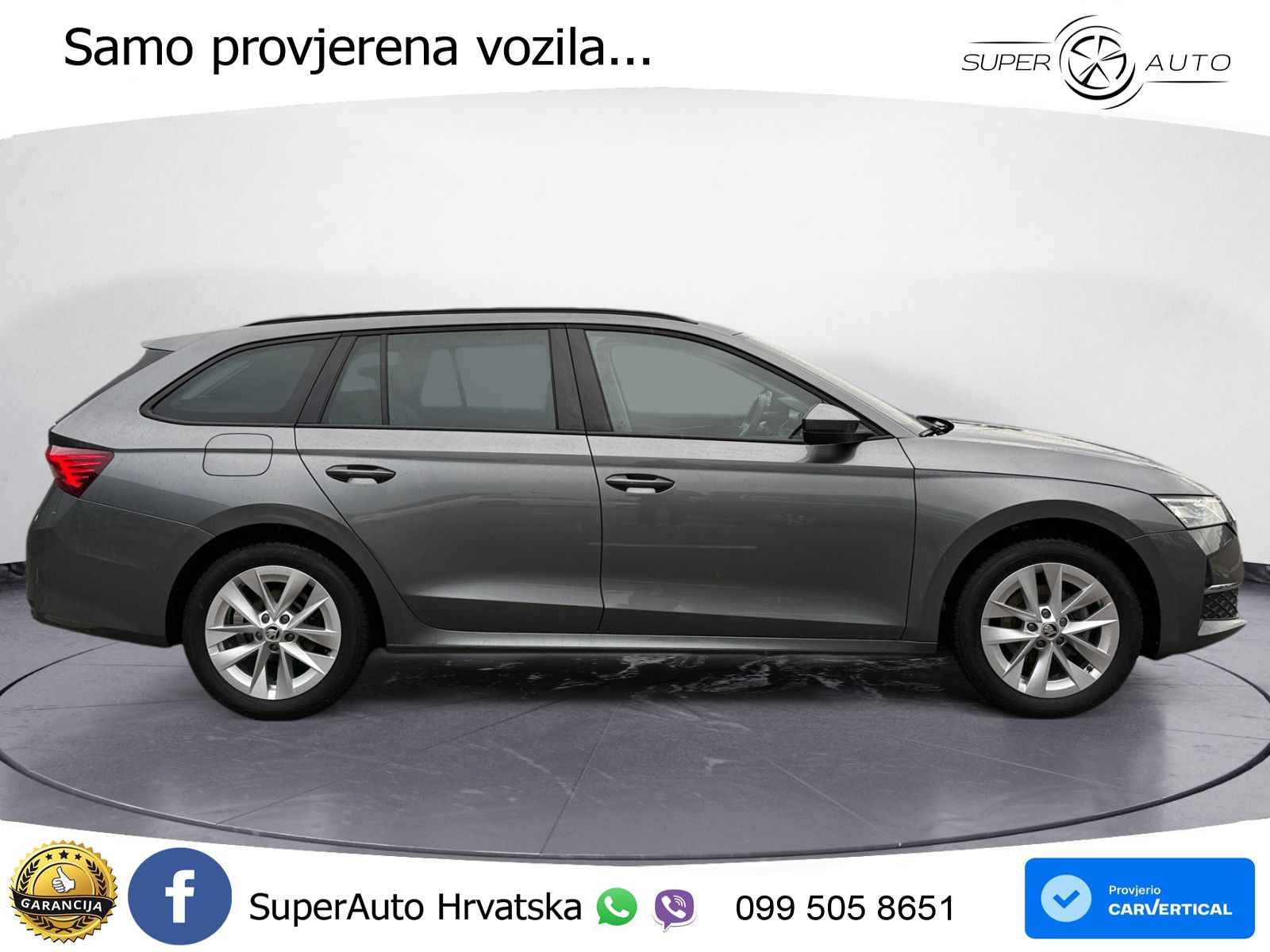 Škoda Octavia Combi 1.5 TSI (150 KS) DSG Selection MATRIX+GR SJED+KAM