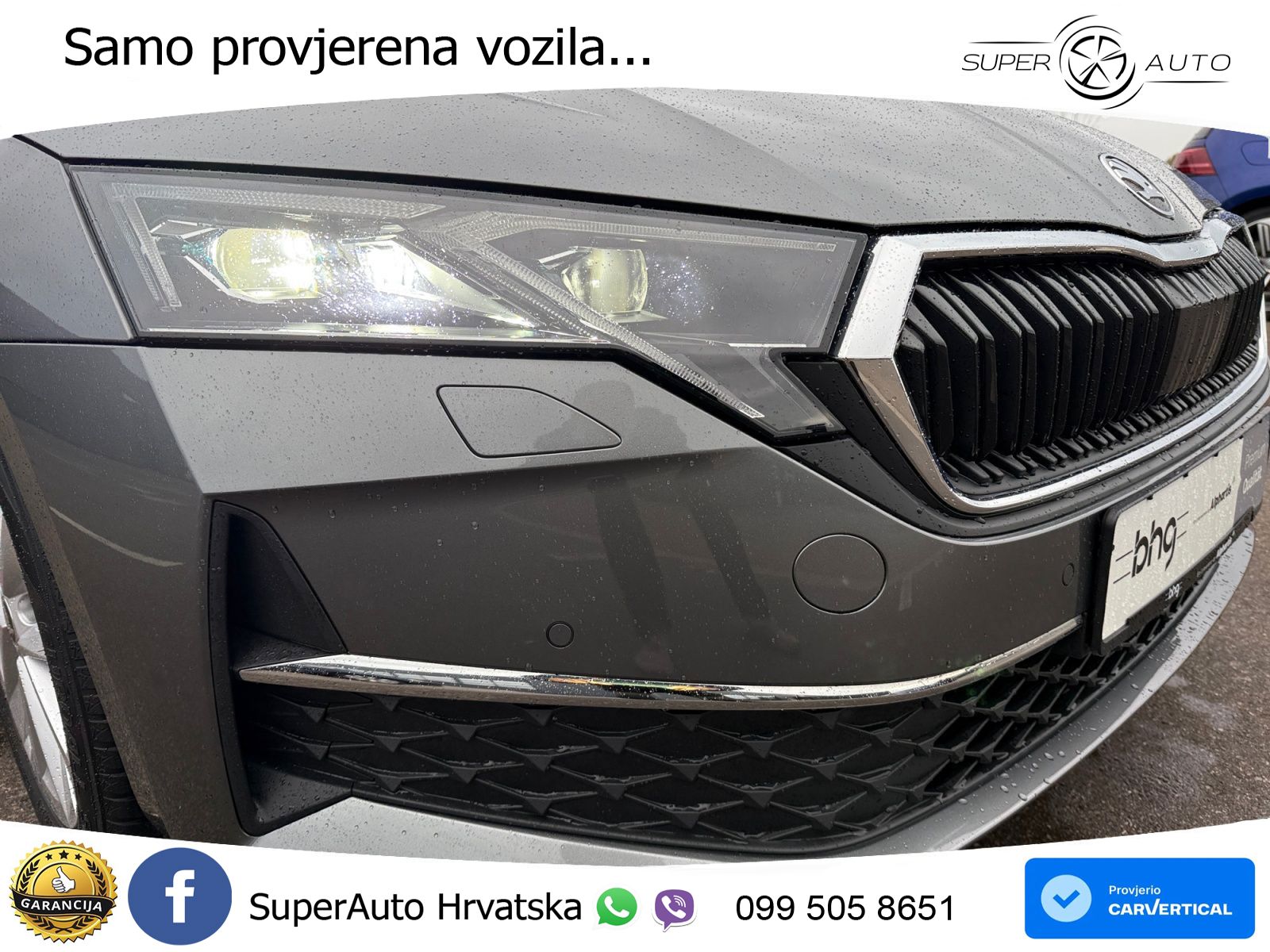 Škoda Octavia Combi 1.5 TSI (150 KS) DSG Selection MATRIX+GR SJED+KAM