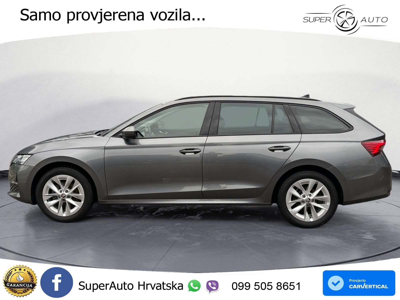 Škoda Octavia Combi 1.5 TSI (150 KS) DSG Selection MATRIX+GR SJED+KAM