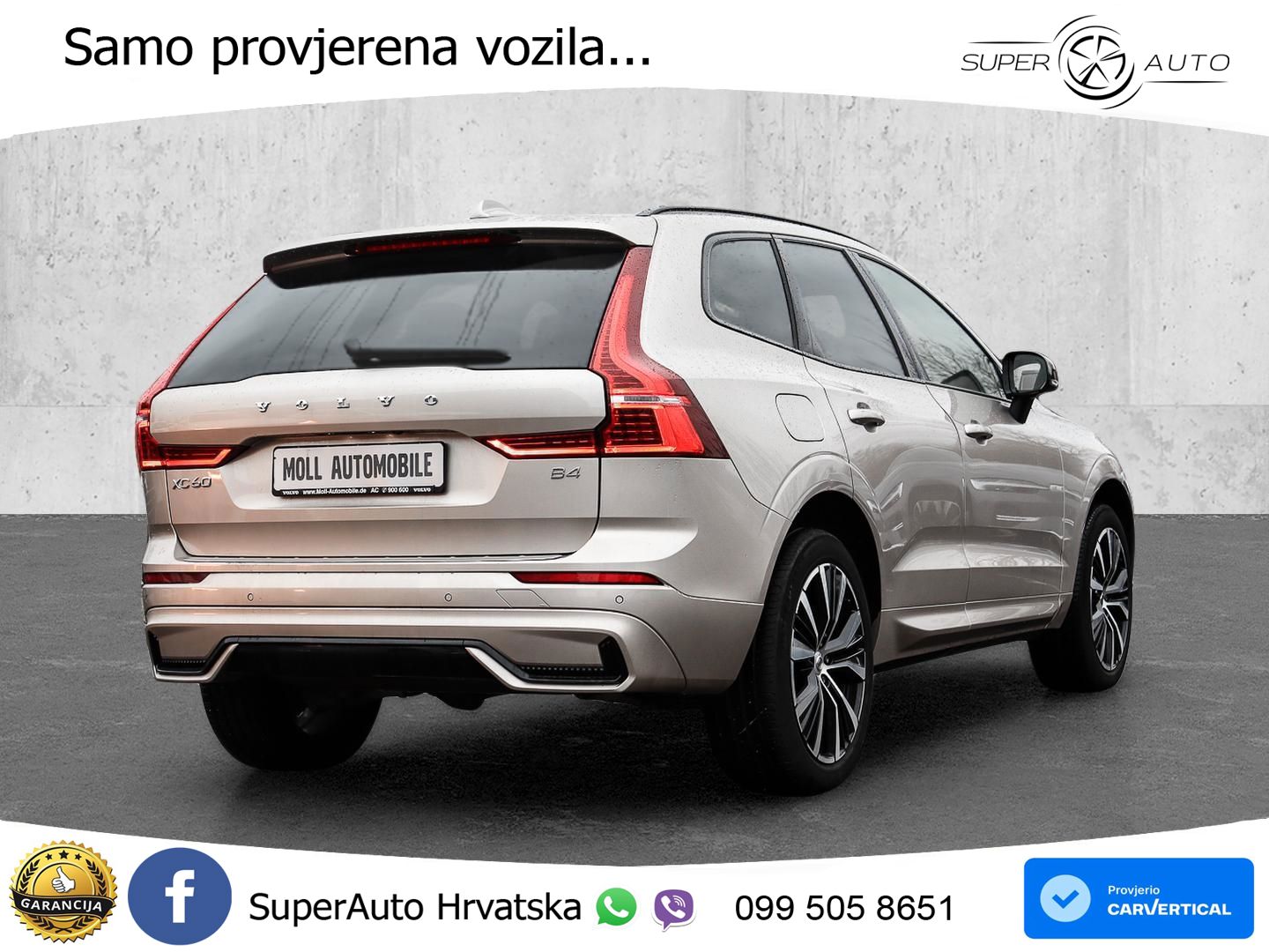 Volvo XC60 B4 Diesel FWD Geartronic LED+GR SJED+ACC