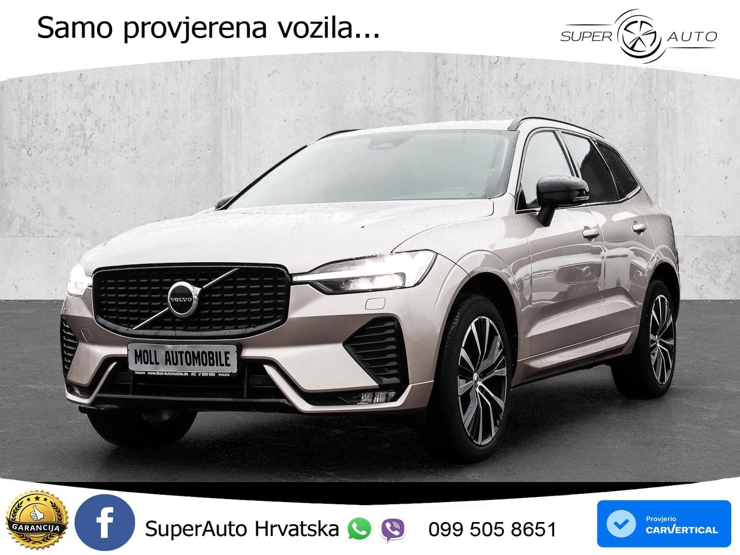 Volvo XC60 B4 Diesel FWD Geartronic LED+GR SJED+ACC