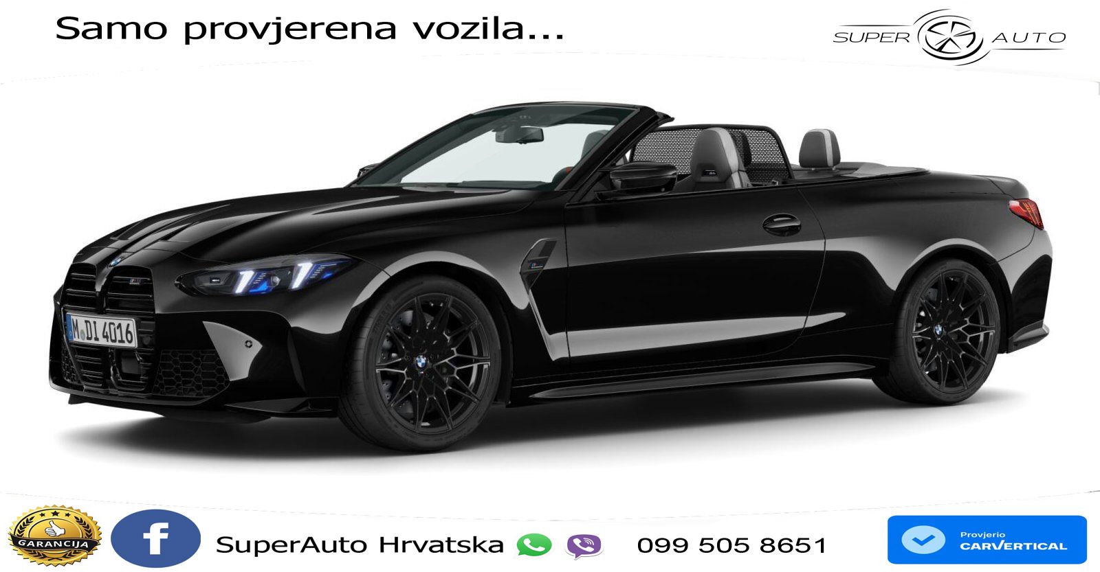 BMW M4 Convertible Competition 3.0 (530 KS) xDrive Steptronic