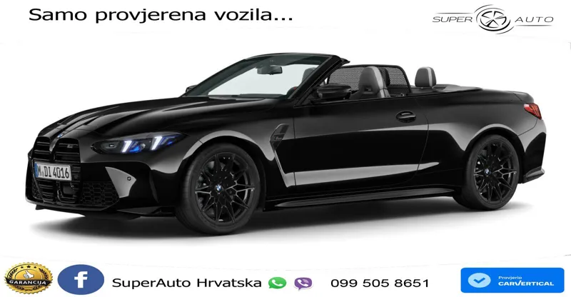 BMW M4 Convertible Competition 3.0 (530 KS) xDrive Steptronic