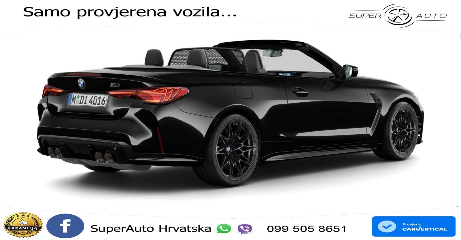 BMW M4 Convertible Competition 3.0 (530 KS) xDrive Steptronic