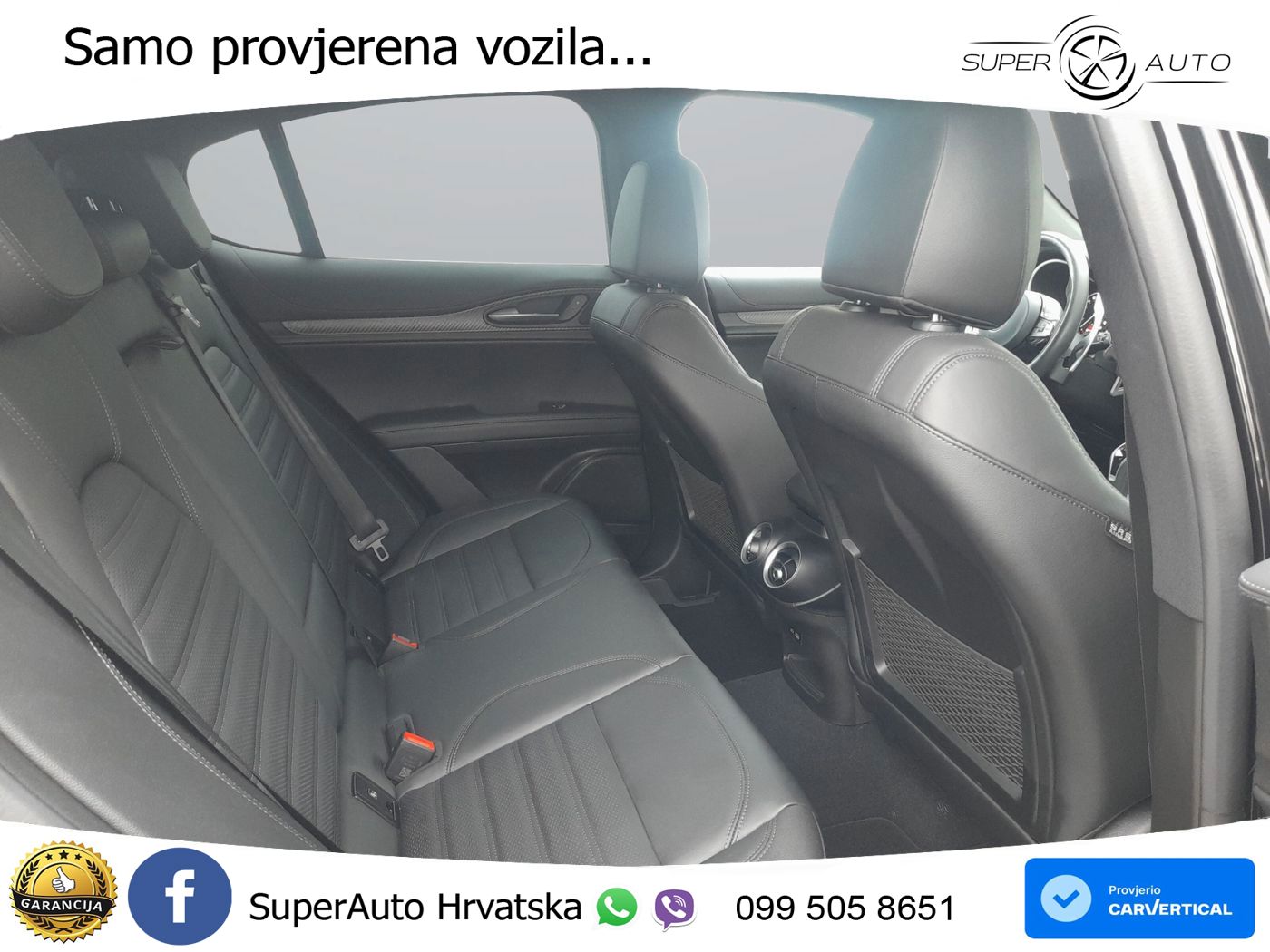 Alfa Romeo Stelvio Quadrifoglio 2.9 V6 Bi-Turbo (520 KS) Q4 Automatic LED+GR SJED+ACC
