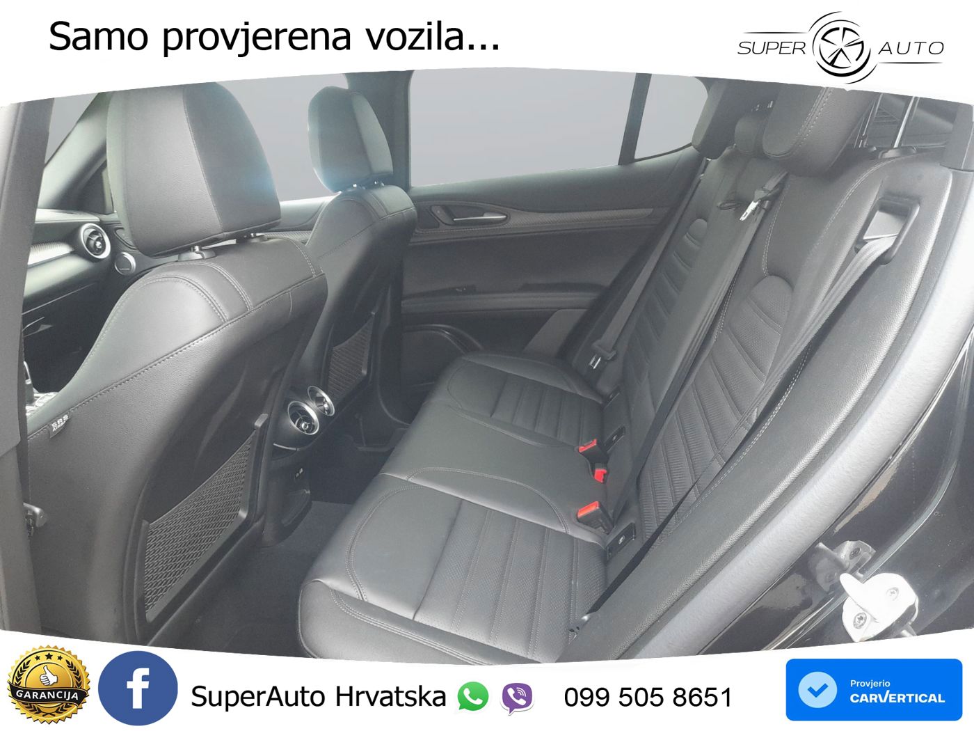 Alfa Romeo Stelvio Quadrifoglio 2.9 V6 Bi-Turbo (520 KS) Q4 Automatic LED+GR SJED+ACC