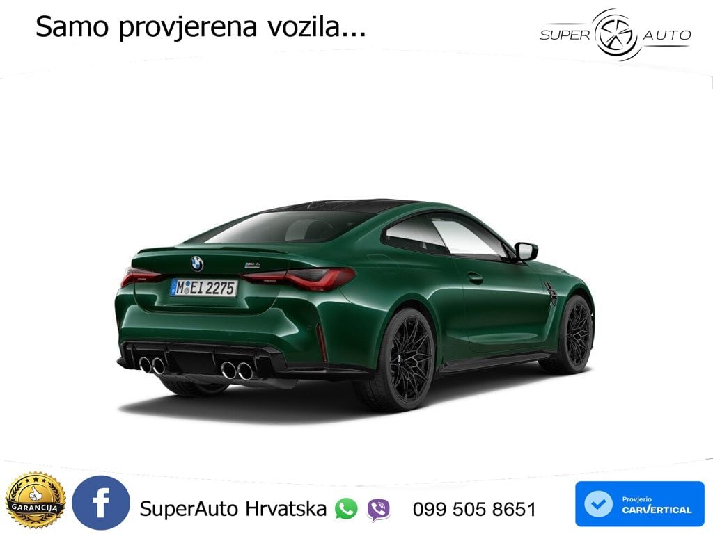 BMW M4 Competition 3.0 (510 KS) Steptronic LED+GR SJED+ACC