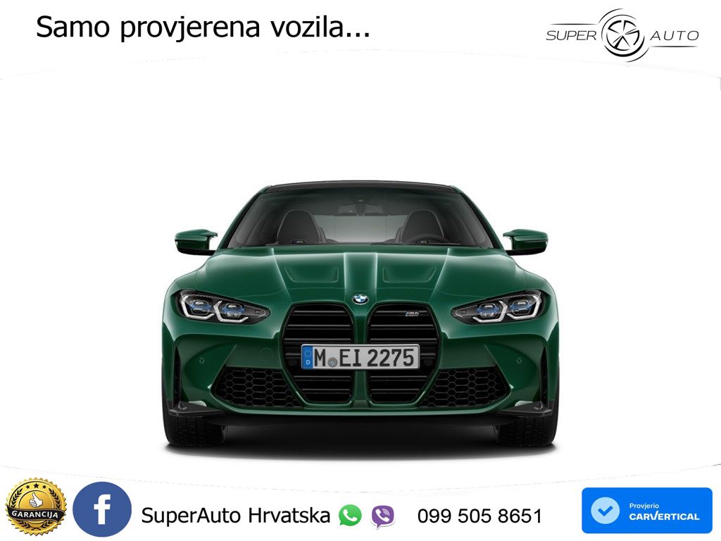 BMW M4 Competition 3.0 (510 KS) Steptronic LED+GR SJED+ACC
