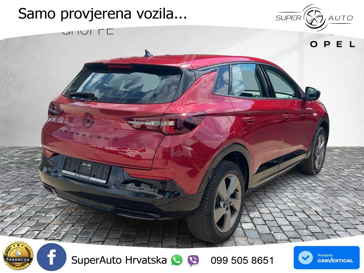 Opel Grandland 1.2i Turbo (130 KS) Automatic GS LED+GR SJED+ACC