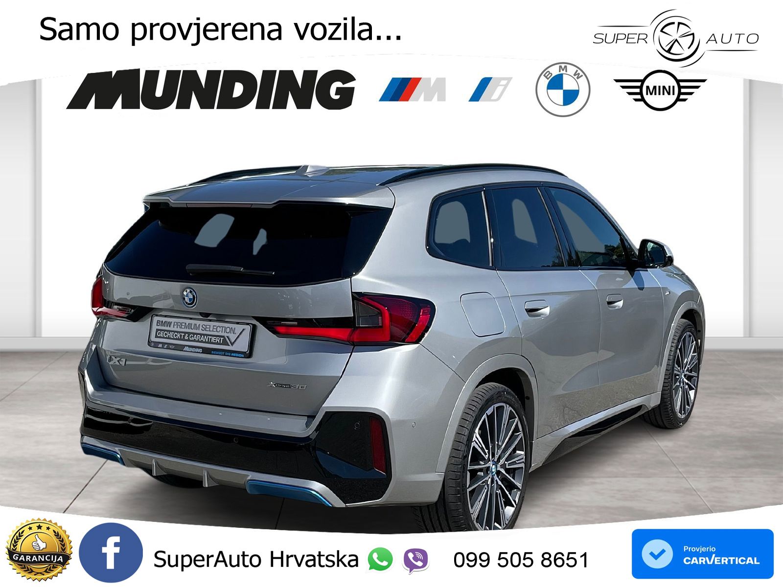 BMW iX1 68 kWh (313 KS) xDrive30 M Sport LED+GR SJED+ACC