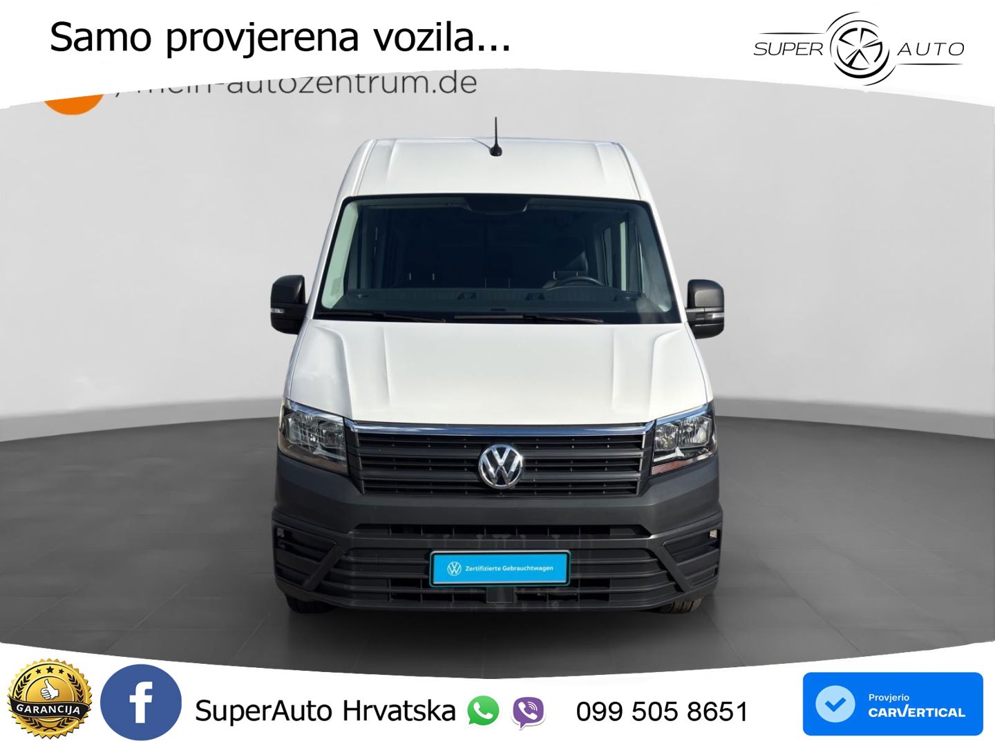 Volkswagen Crafter Kasten 35 2.0 TDI 5-Sitzer AHK Kamera Ap 140 KS