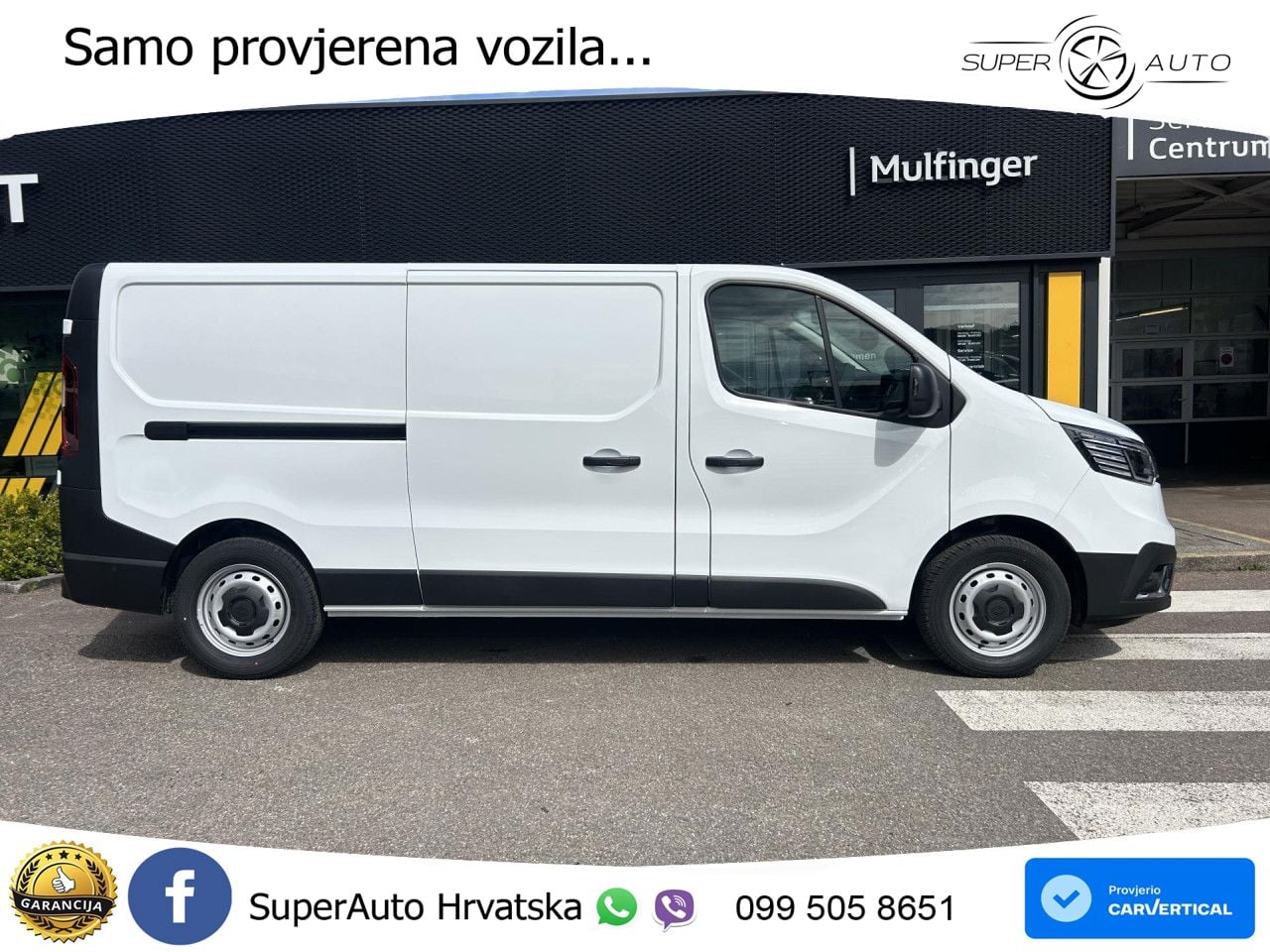 Renault Trafic Lkw Komfort L2H1 3,1t Blue dCi 170 MY24 170 KS