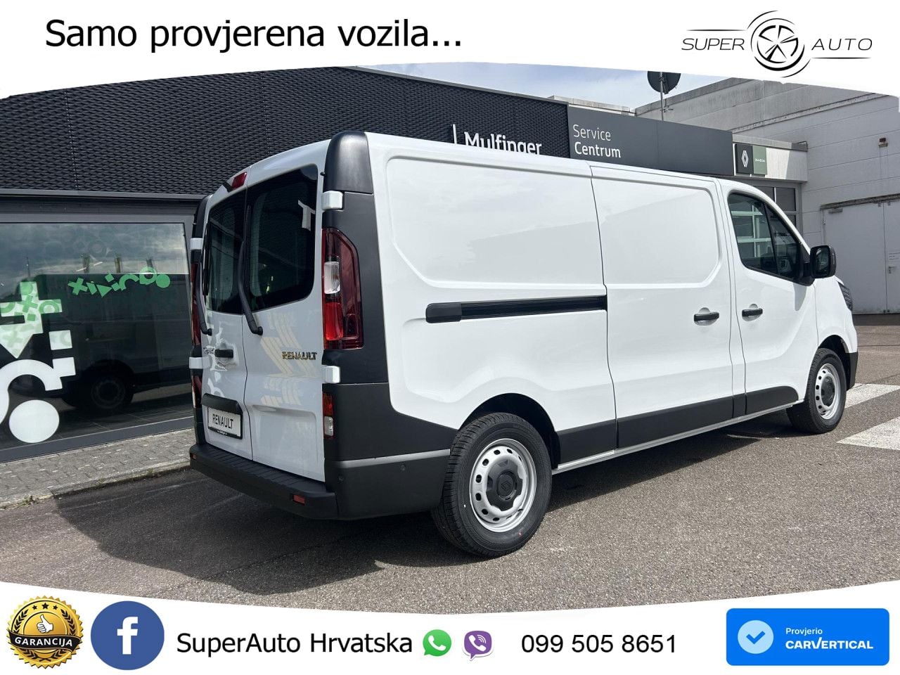 Renault Trafic Lkw Komfort L2H1 3,1t Blue dCi 170 MY24 170 KS