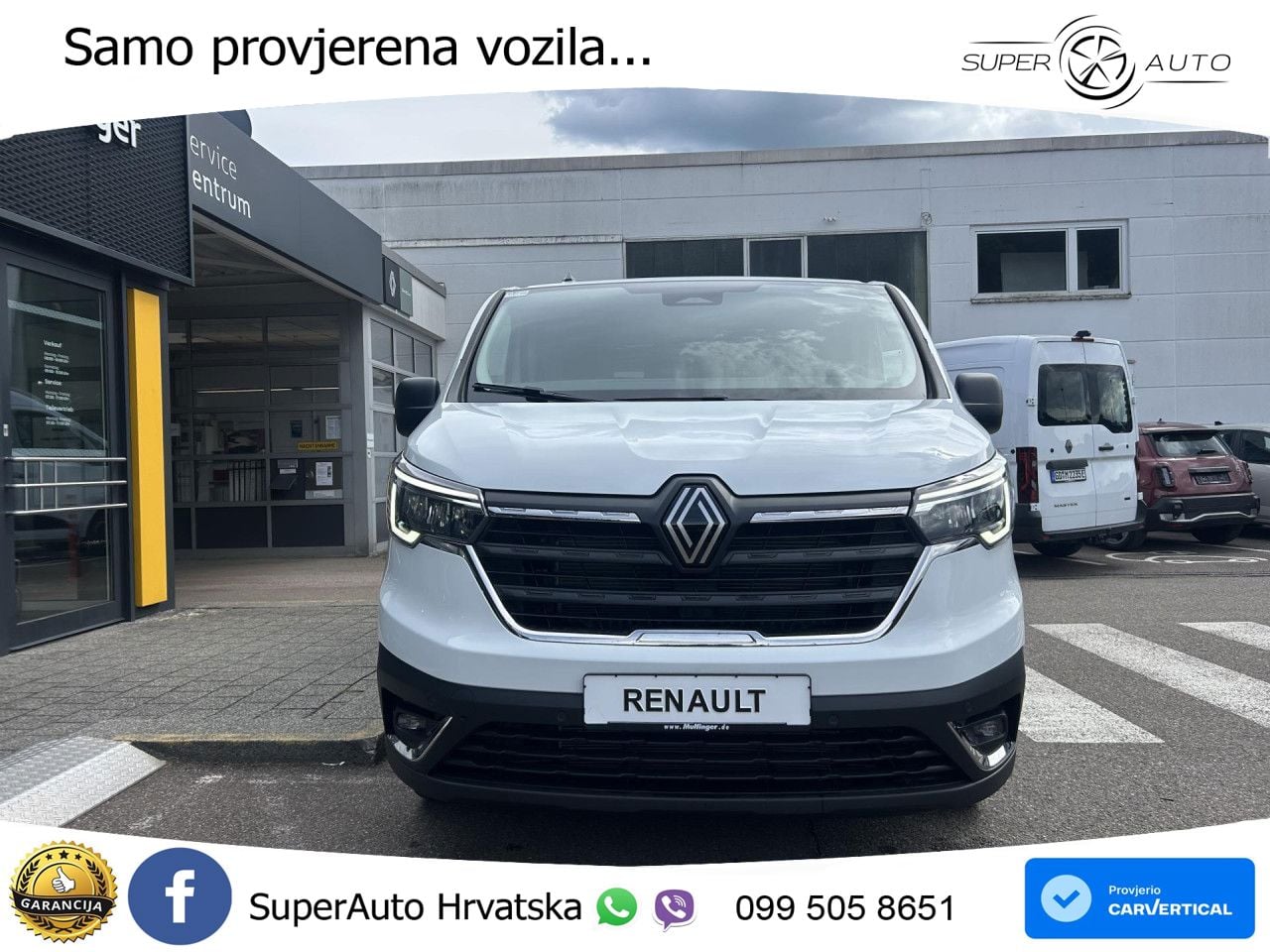 Renault Trafic Lkw Komfort L2H1 3,1t Blue dCi 170 MY24 170 KS