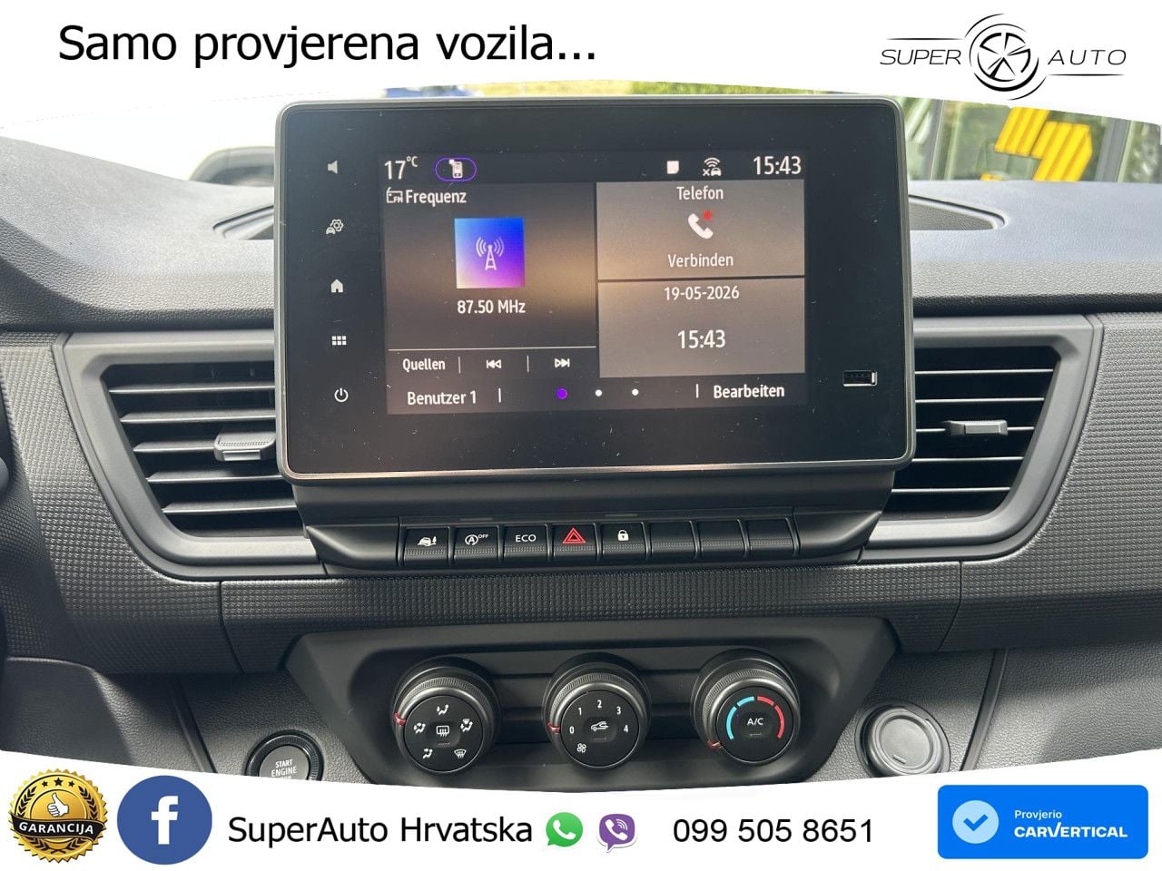 Renault Trafic Lkw Komfort L2H1 3,1t Blue dCi 170 MY24 170 KS