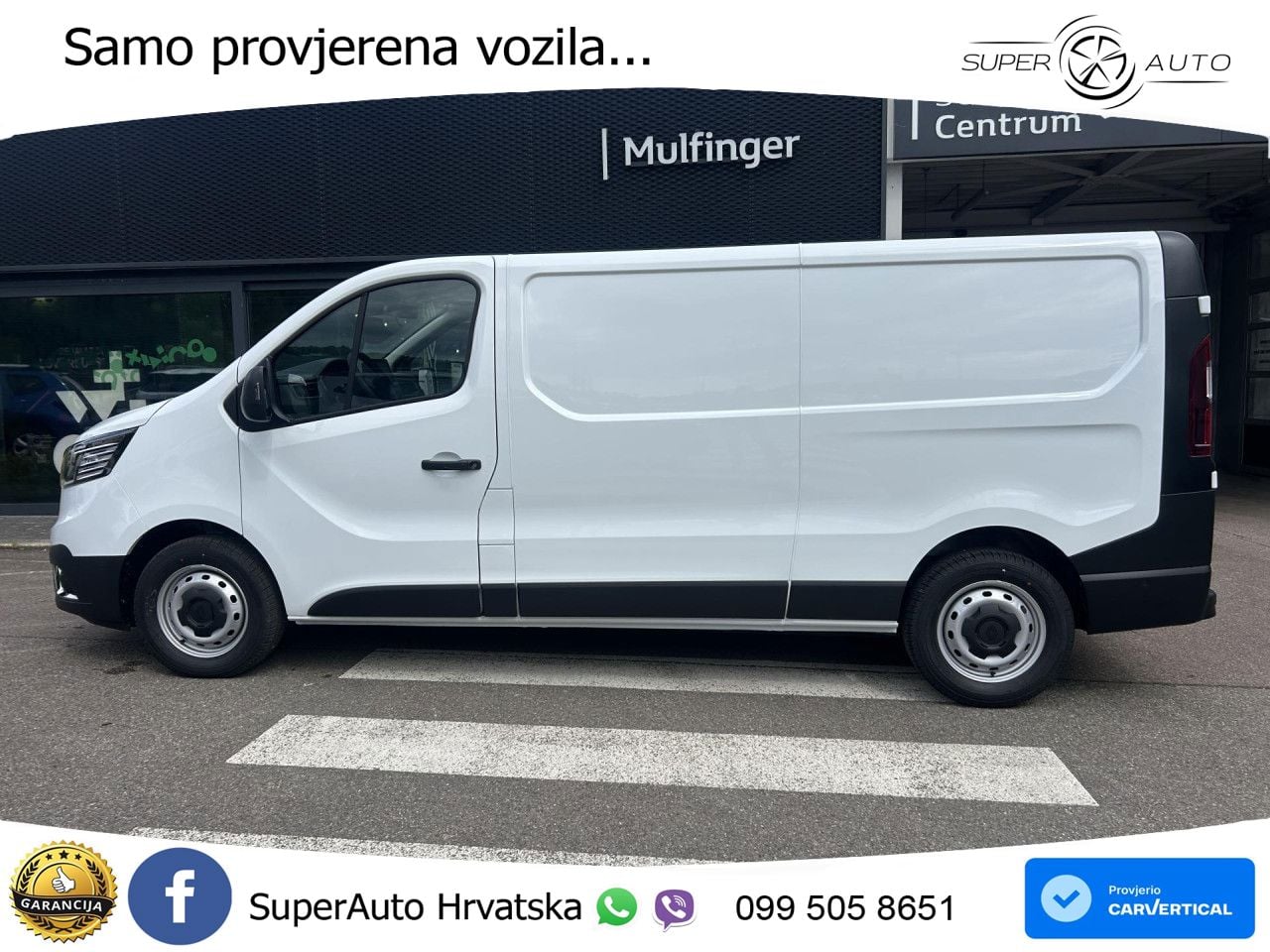 Renault Trafic Lkw Komfort L2H1 3,1t Blue dCi 170 MY24 170 KS