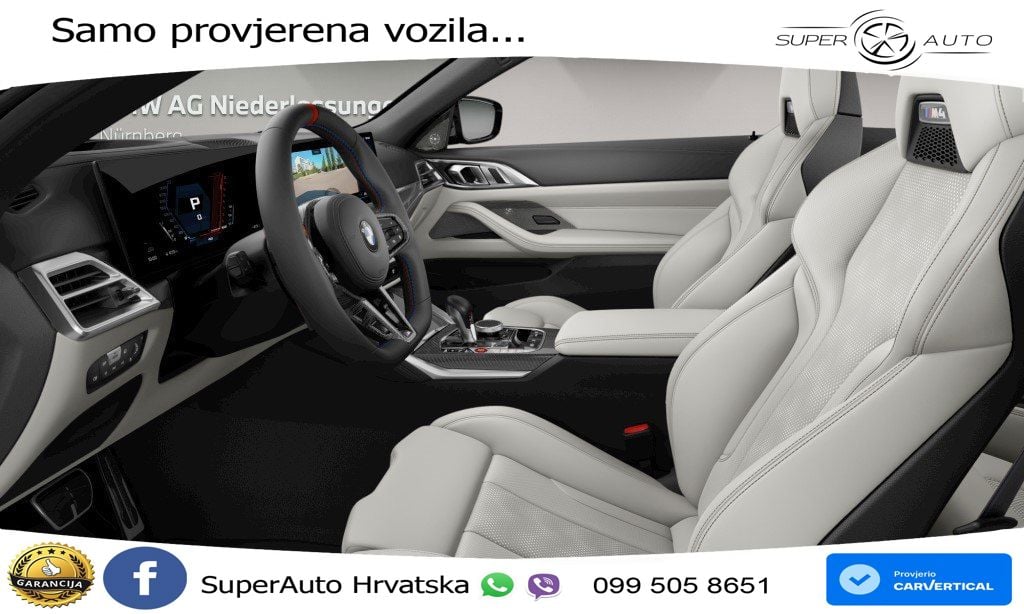 BMW M4 Convertible Competition 3.0 (530 KS) xDrive Steptronic