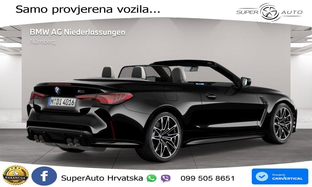 BMW M4 Convertible Competition 3.0 (530 KS) xDrive Steptronic
