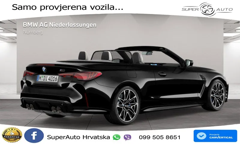 BMW M4 Convertible Competition 3.0 (530 KS) xDrive Steptronic