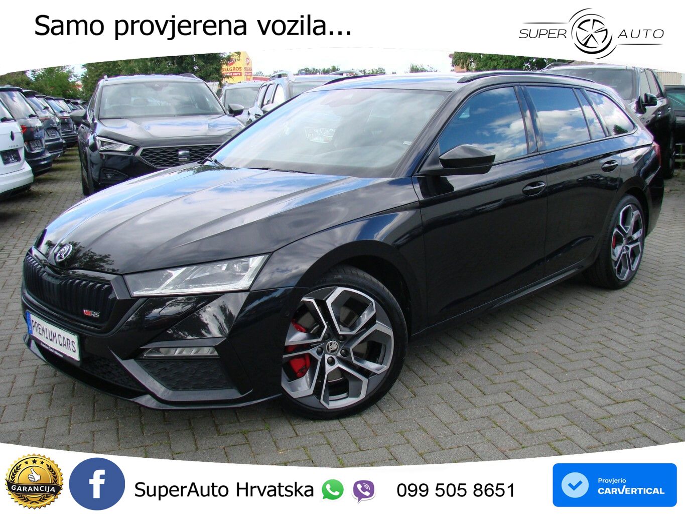 Škoda Octavia Combi RS 2.0 TSI (245 KS) DSG LED+GR SJED+ACC