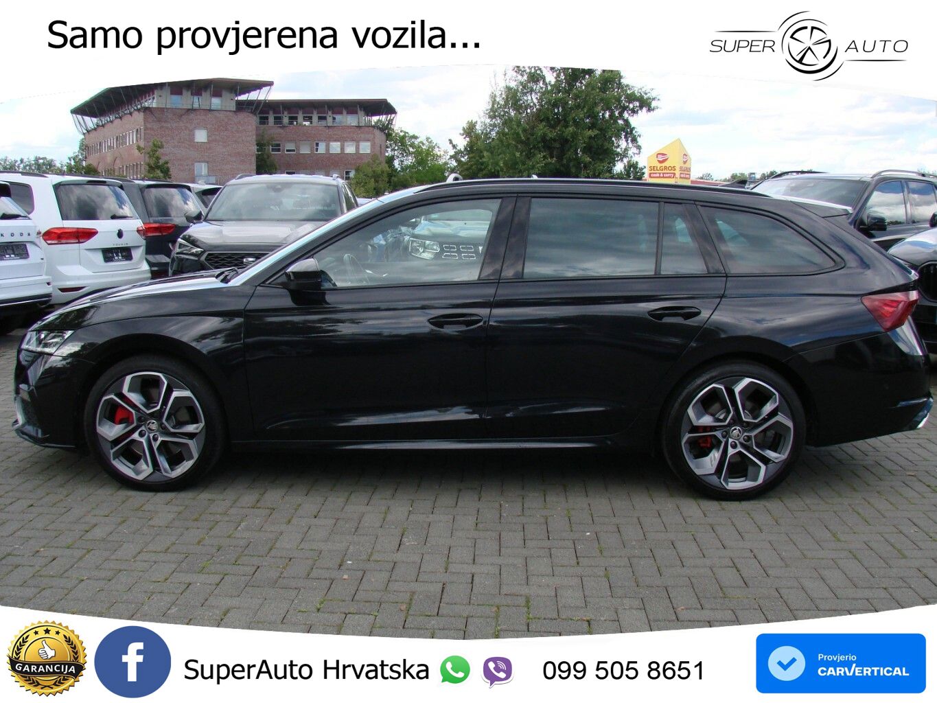 Škoda Octavia Combi RS 2.0 TSI (245 KS) DSG LED+GR SJED+ACC