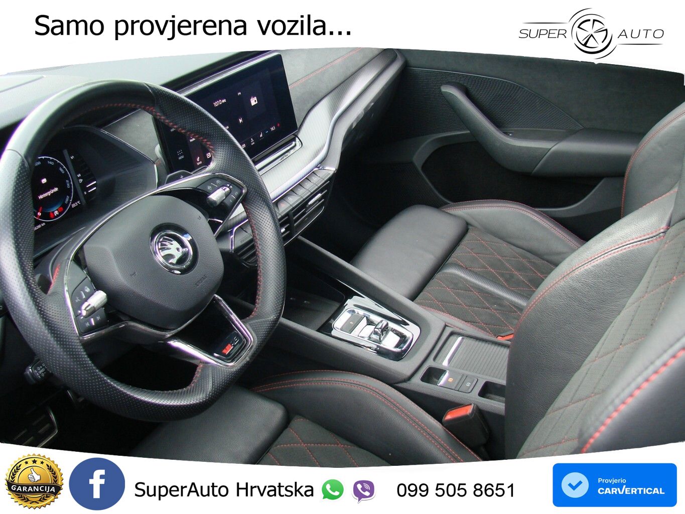Škoda Octavia Combi RS 2.0 TSI (245 KS) DSG LED+GR SJED+ACC
