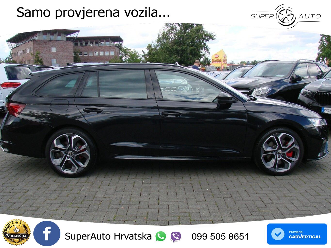 Škoda Octavia Combi RS 2.0 TSI (245 KS) DSG LED+GR SJED+ACC