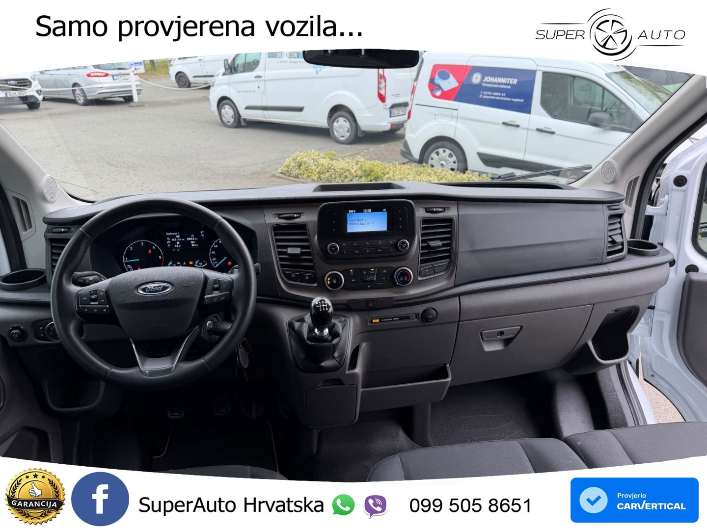 Ford Transit Pritsche 350L3 DoKa Trend+AHK+RFK+DAB+ 170 KS