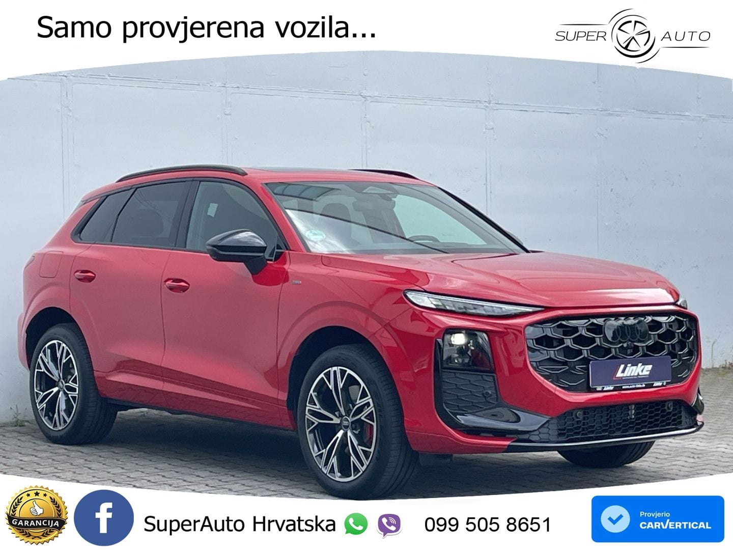 Audi Q3 1.5 TFSIe (272 KS) S tronic S line LED+GR SJED+ACC