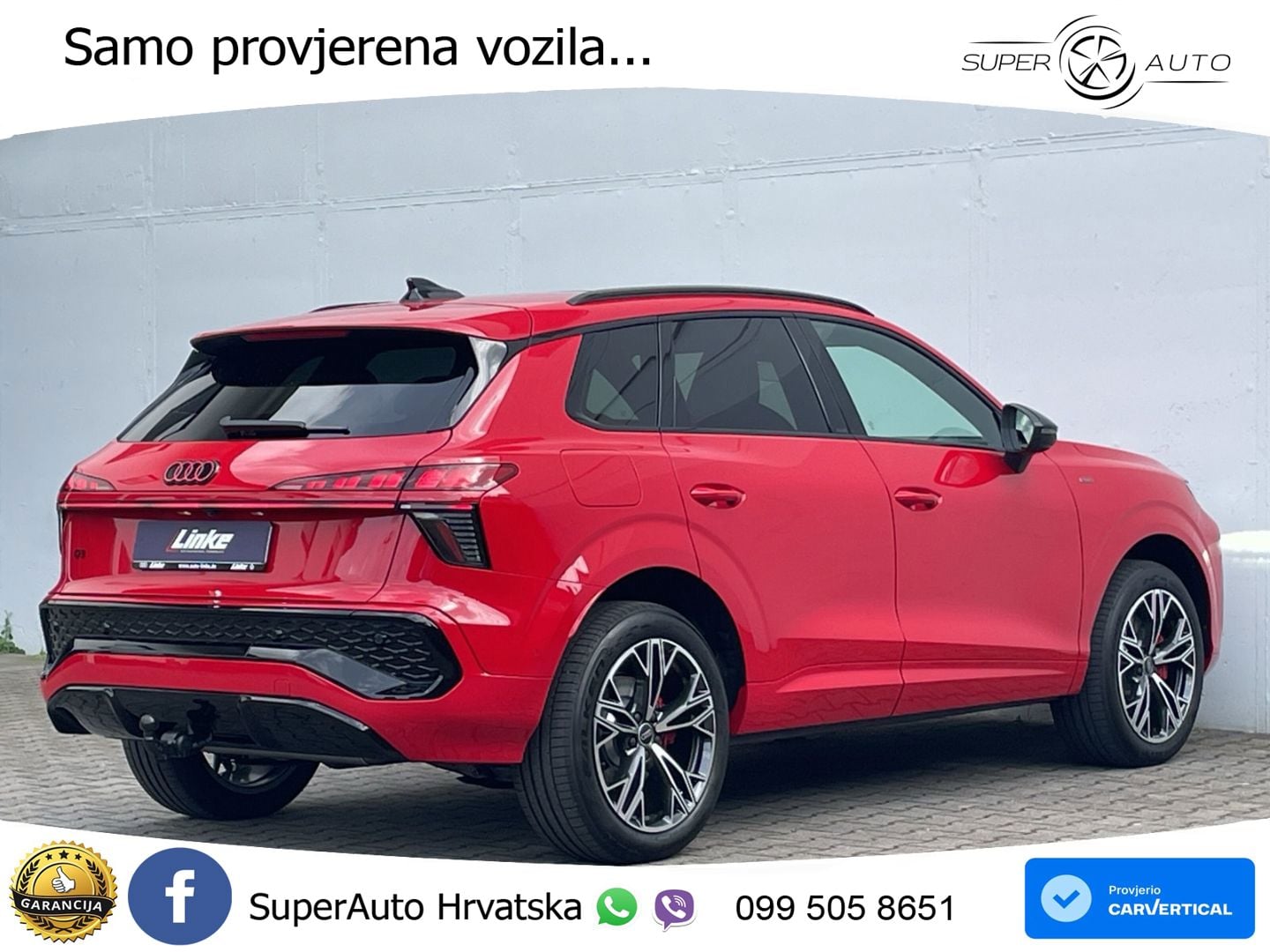 Audi Q3 1.5 TFSIe (272 KS) S tronic S line LED+GR SJED+ACC