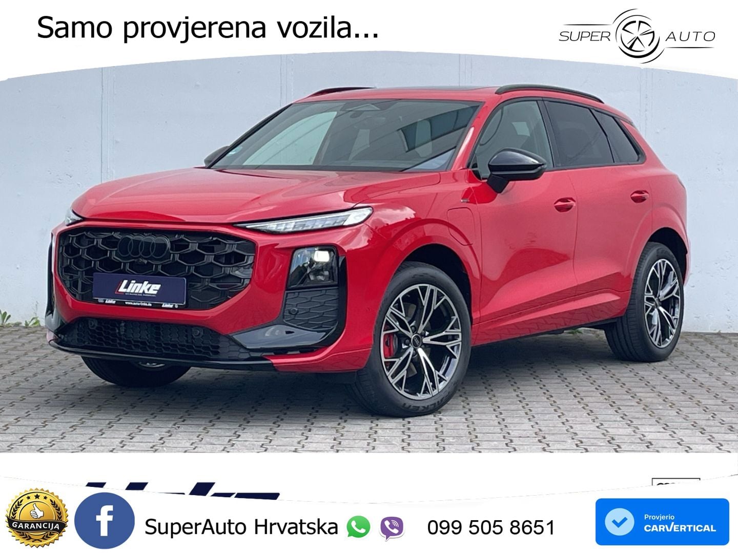 Audi Q3 1.5 TFSIe (272 KS) S tronic S line LED+GR SJED+ACC
