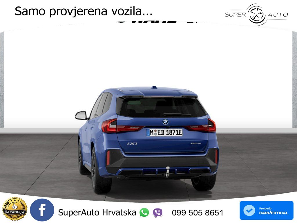 BMW iX1 68 kWh (313 KS) xDrive30 M Sport LED+GR SJED+ACC