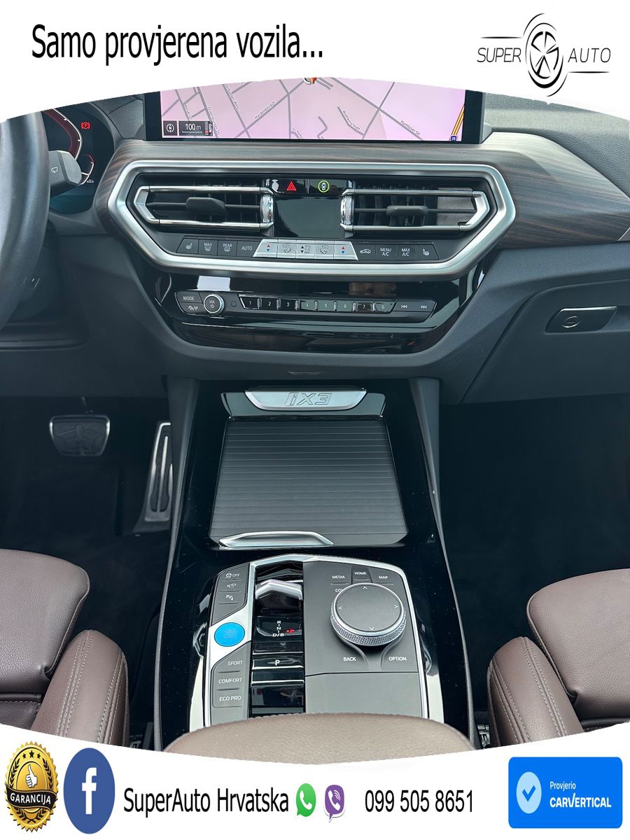 BMW iX3 80 kWh (286 KS) M Sport ACC+HEAD+GR SJED+360+PANO