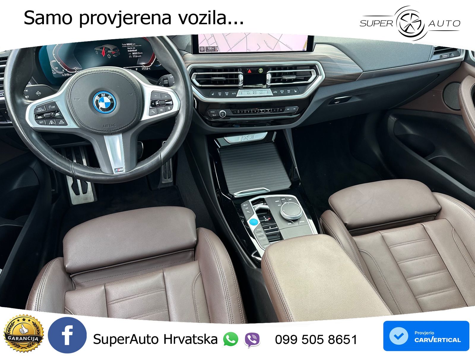 BMW iX3 80 kWh (286 KS) M Sport ACC+HEAD+GR SJED+360+PANO