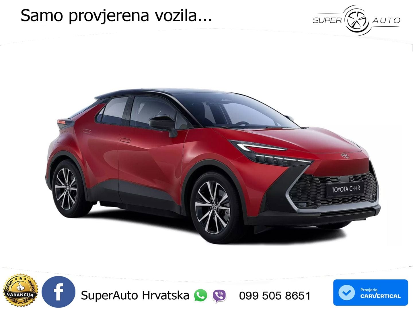 Toyota C-HR 1.8 (140 KS) Hybrid e-CVT Teamplayer LED+GR SJED+ACC