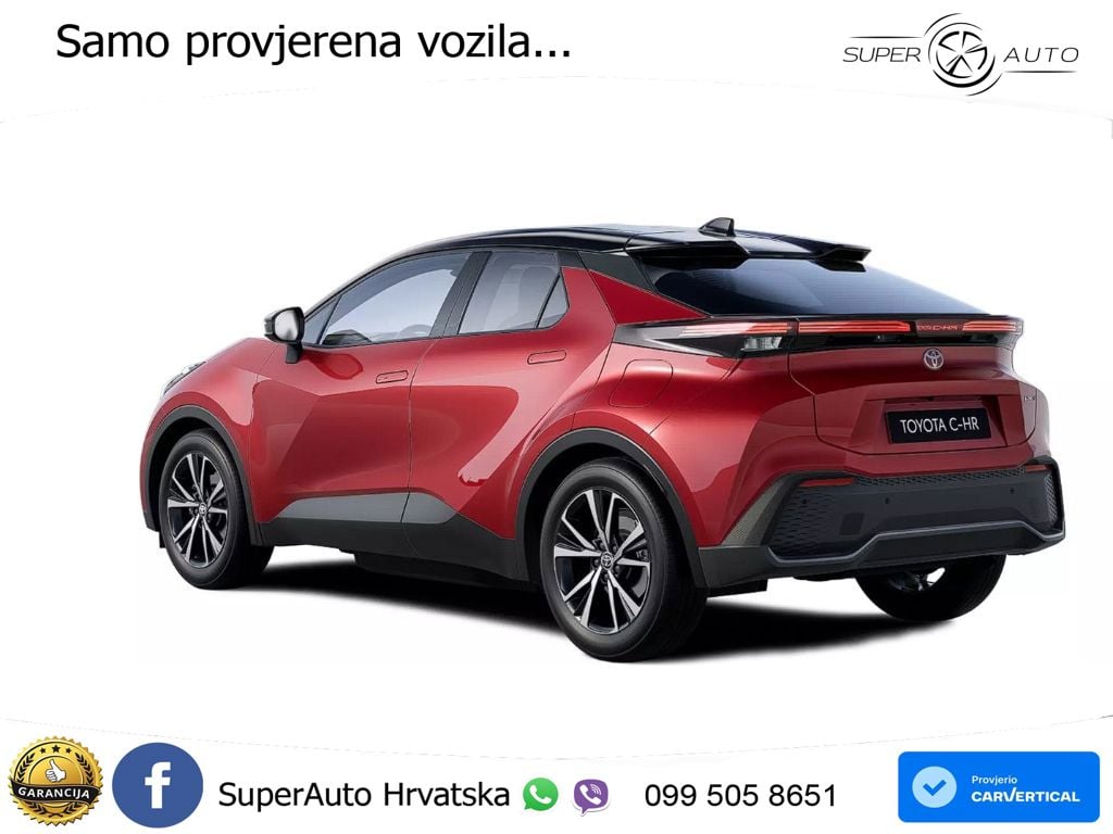 Toyota C-HR 1.8 (140 KS) Hybrid e-CVT Teamplayer LED+GR SJED+ACC