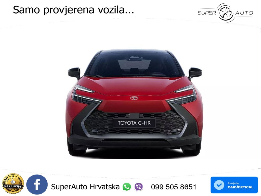 Toyota C-HR 1.8 (140 KS) Hybrid e-CVT Teamplayer LED+GR SJED+ACC