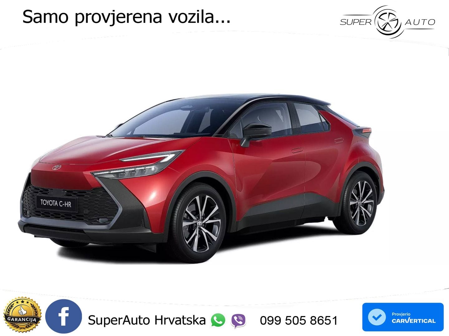 Toyota C-HR 1.8 (140 KS) Hybrid e-CVT Teamplayer LED+GR SJED+ACC