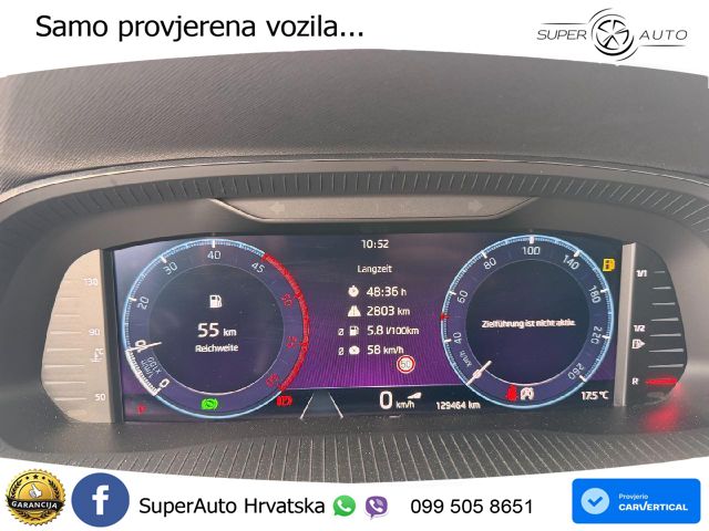 Škoda Octavia Combi 2.0 TDI (150 KS) DSG LED+GR SJED+ACC
