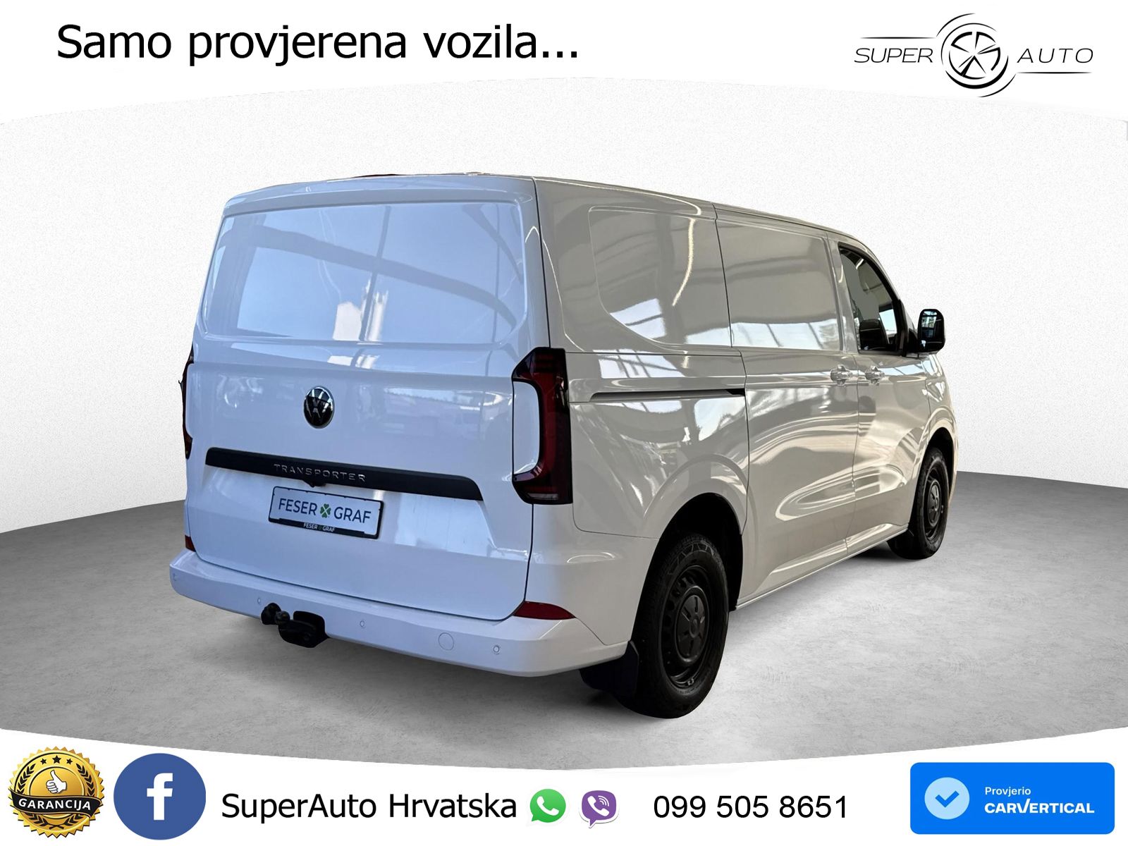 Volkswagen T7 Transporter Kasten 2.0 TDI KR AHK Kamera Klim 150 KS