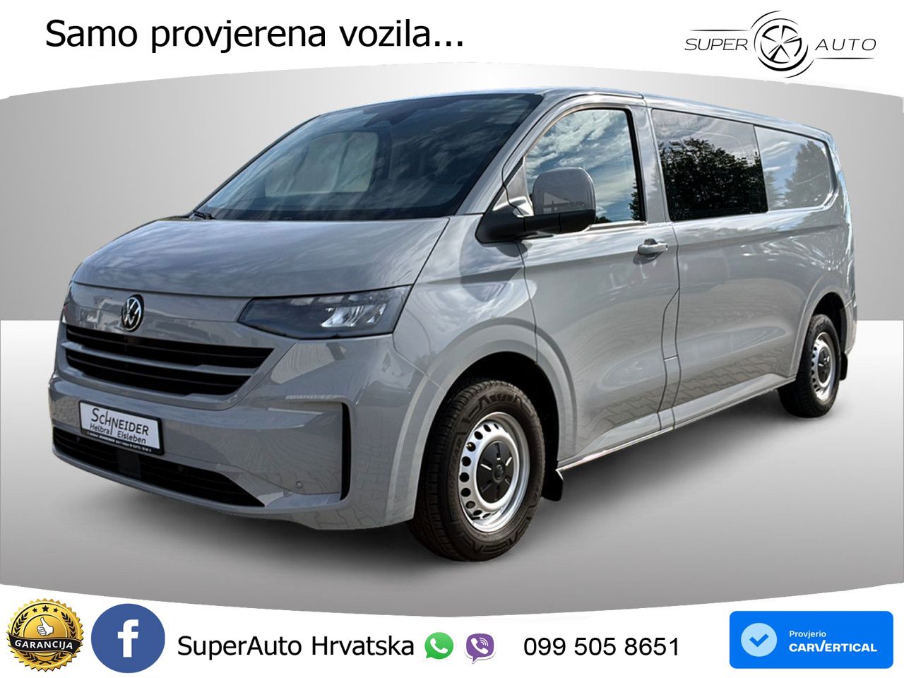 Volkswagen TRANSPORTER KASTEN PLUS 2.0 TD AZV+NAVI+LED+APP 150 KS