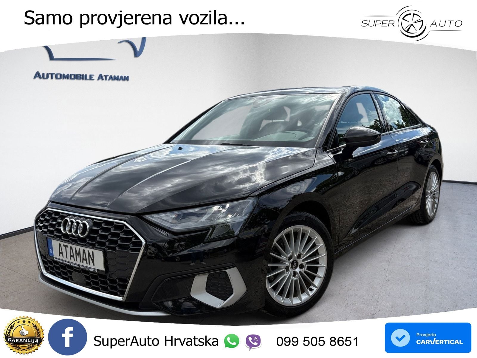 Audi A3 Limuzina 35 TFSI (150 KS) S tronic advanced