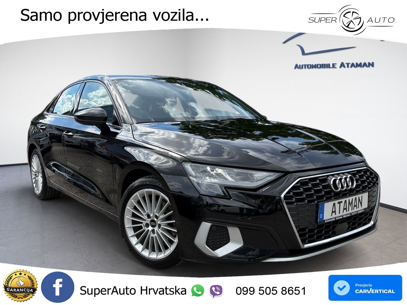 Audi A3 Limuzina 35 TFSI (150 KS) S tronic advanced