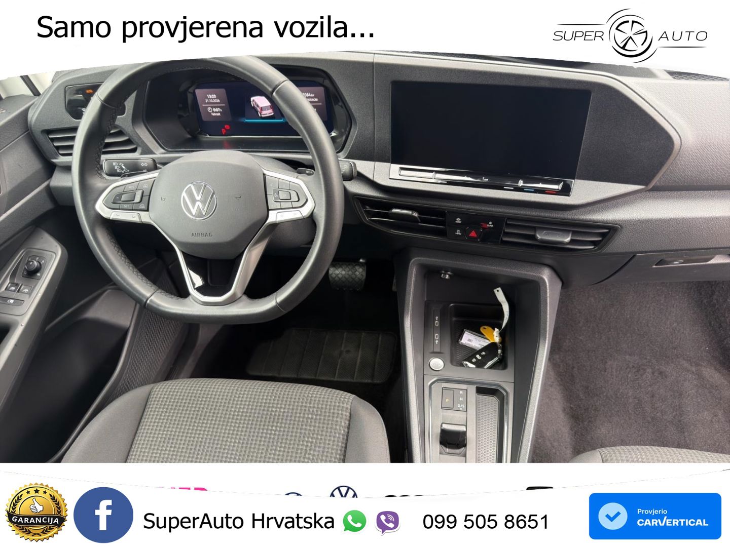 Volkswagen Caddy Cargo DSG+ACC+DAB+SHZ+KAMERA 122 KS