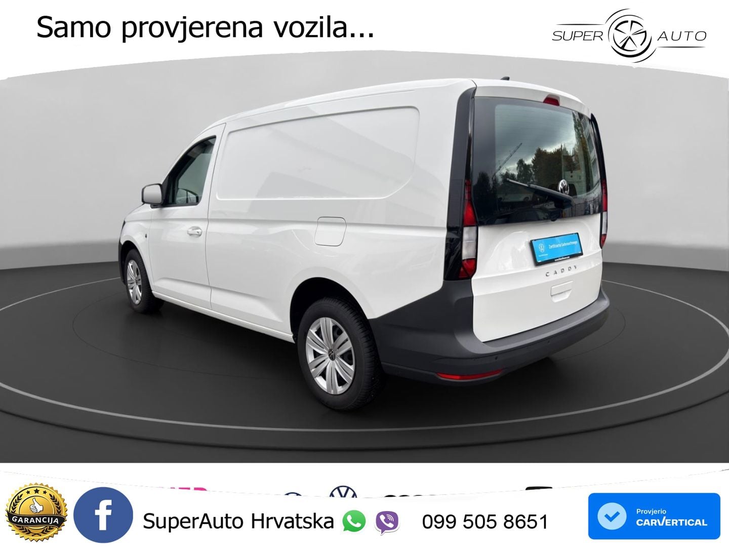 Volkswagen Caddy Cargo DSG+ACC+DAB+SHZ+KAMERA 122 KS