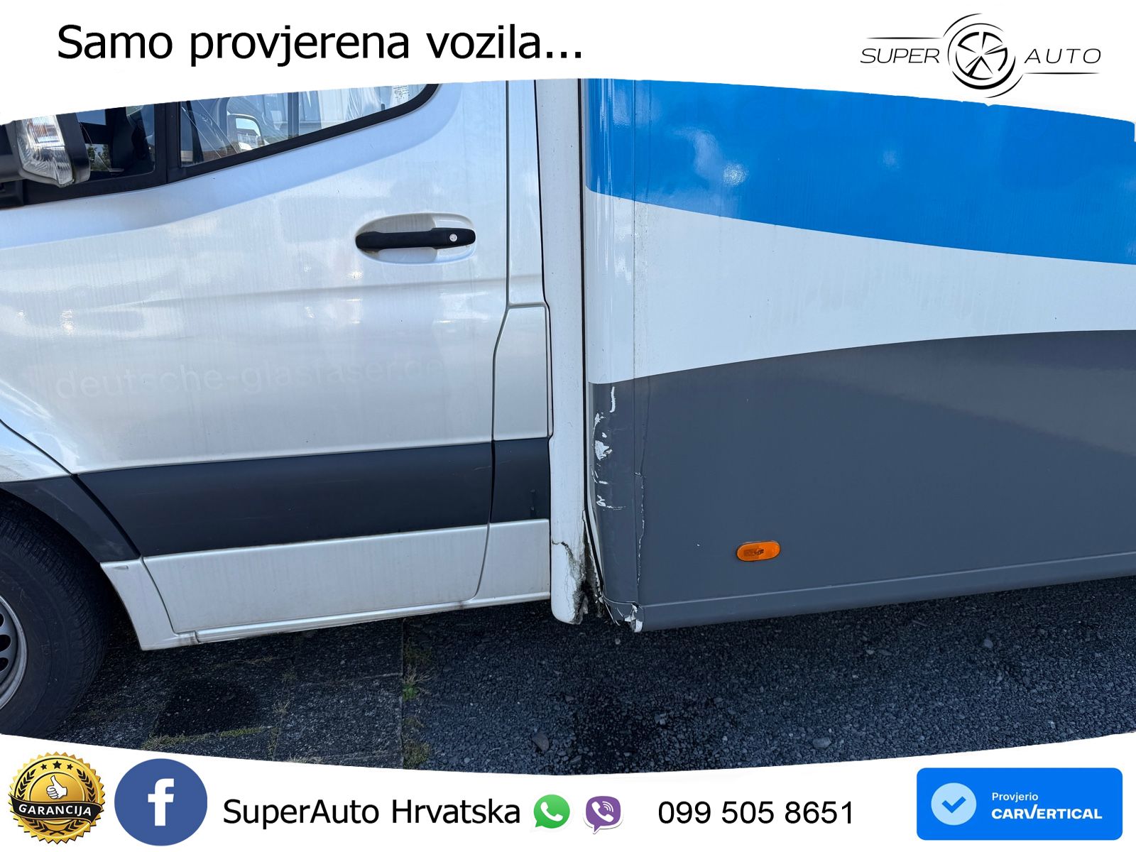 Mercedes-Benz Sprinter III Promotion Roadshow Info  beschädigt 150 KS