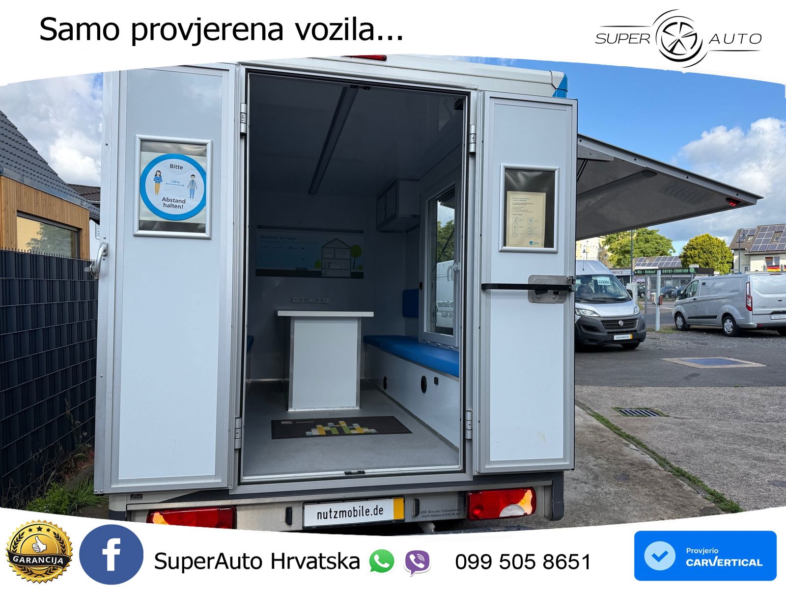 Mercedes-Benz Sprinter III Promotion Roadshow Info  beschädigt 150 KS