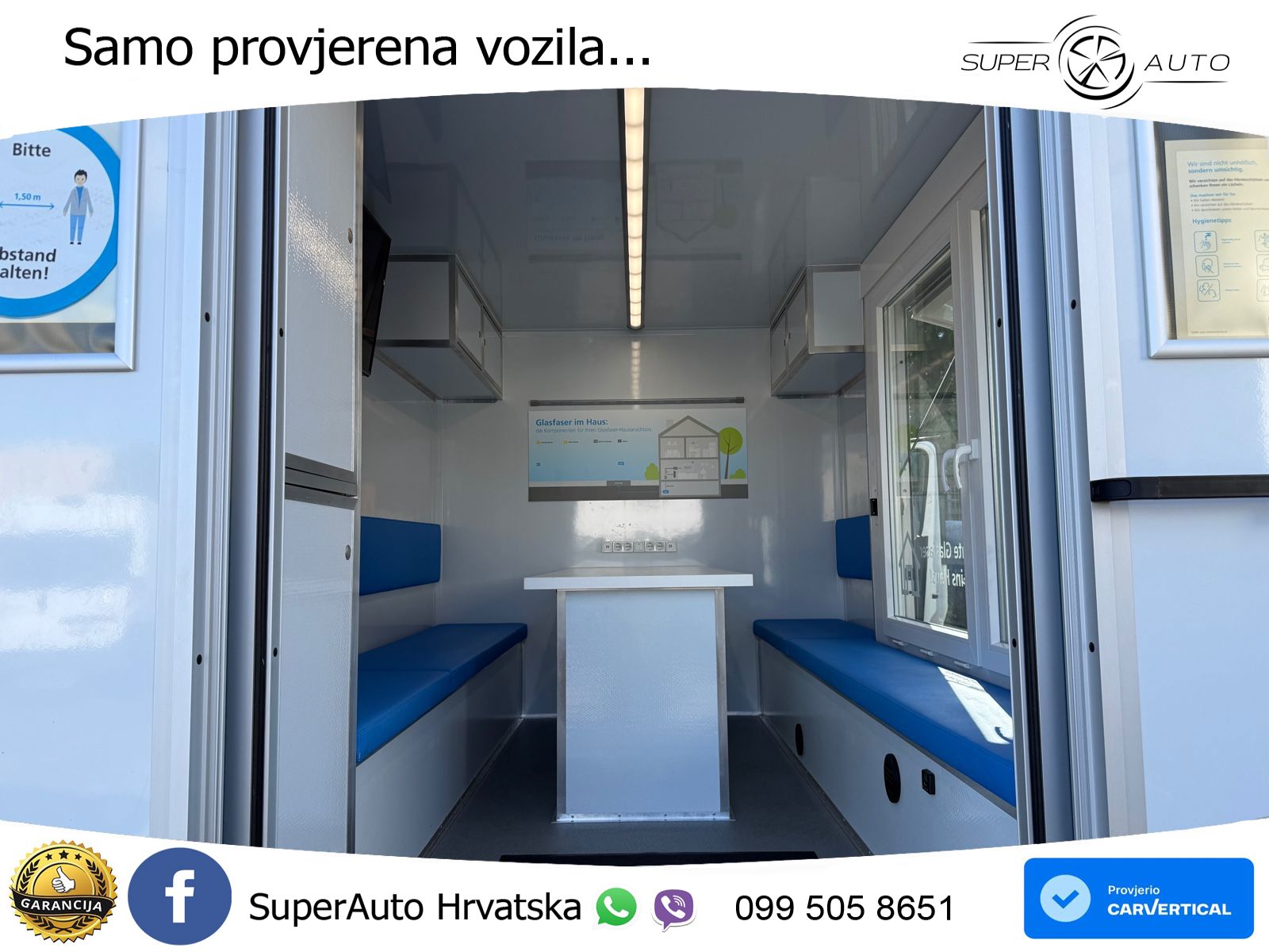 Mercedes-Benz Sprinter III Promotion Roadshow Info  beschädigt 150 KS