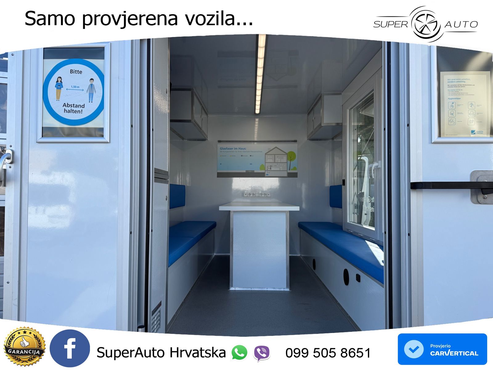 Mercedes-Benz Sprinter III Promotion Roadshow Info  beschädigt 150 KS